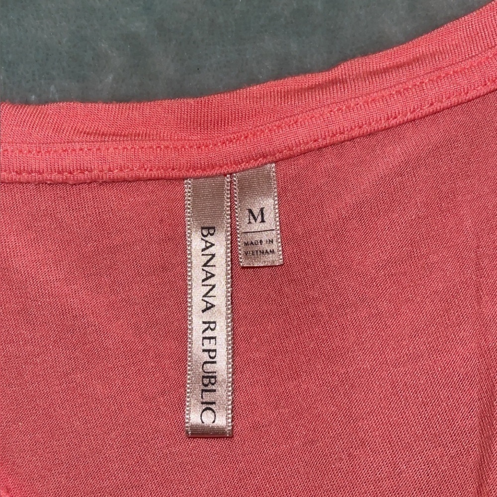 Banana Republic Peach Modal Tank Top medium - Picture 4 of 7